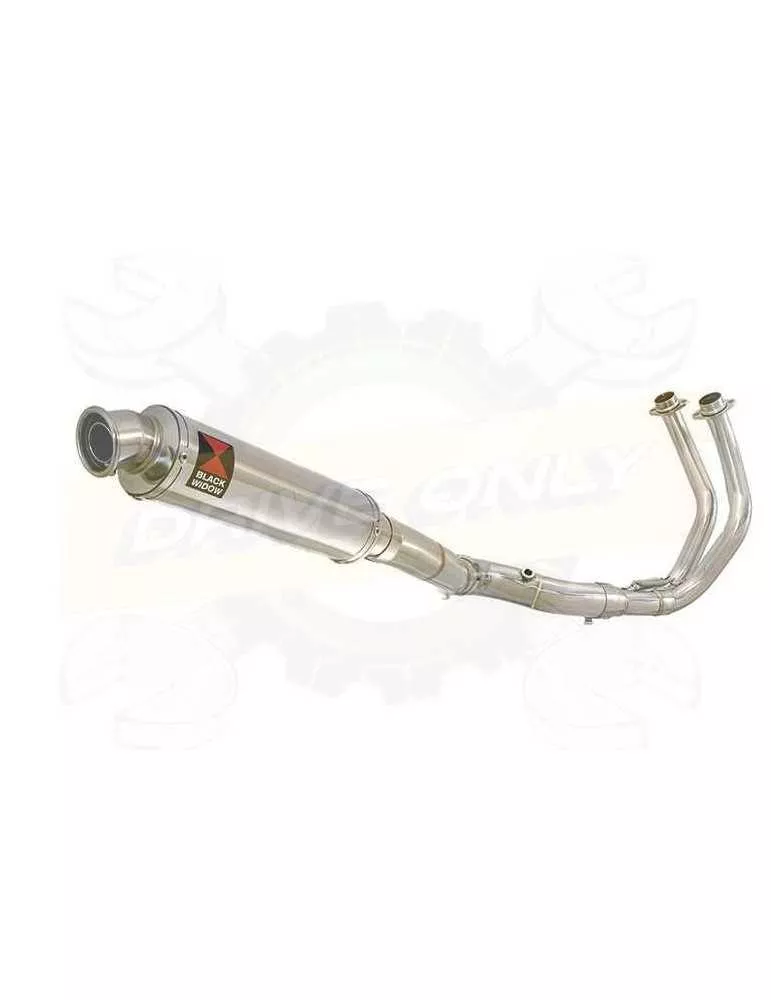 XSR700 XSR 700 2015 -2019  2-1 Décatalyseur Ligne complète & Silencieux Rond En Inox 350mm