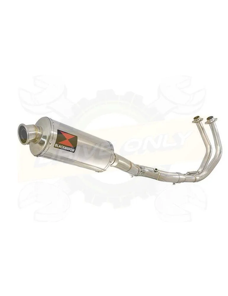 XSR700 XSR 700 2015 -2019 2-1 Décatalyseur Ligne complète & Silencieux Ovale En Inox 300mm