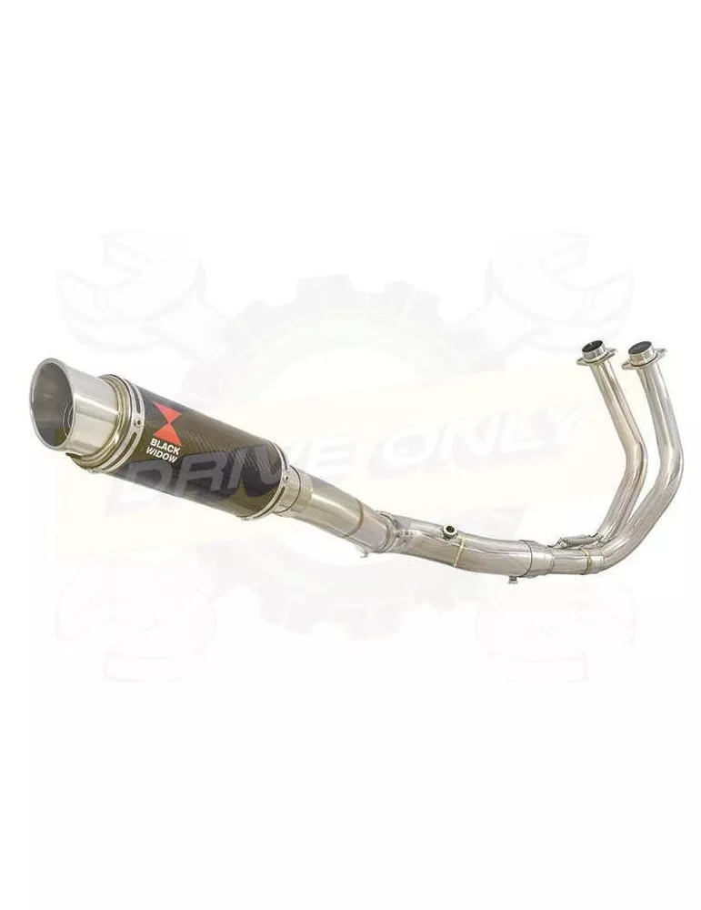 XSR700 XSR 700 Passage Haut 2015 2016 2017 2-1 Décatalyseur Ligne complète & Silencieux GP Rond En Carbone 230mm
