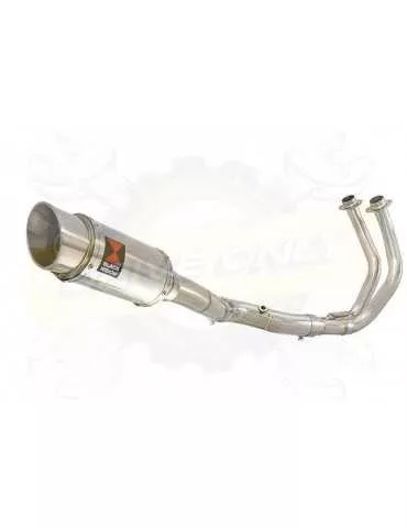 XSR700 XSR 700 2015 -2019 2-1 Décatalyseur Ligne complète & Silencieux Rond En Inox 200mm