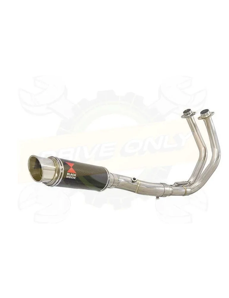 XSR700 XSR 700 2015 -2019 Passage Bas 2-1 Décatalyseur Ligne complète & Silencieux GP Rond En Carbone 230mm