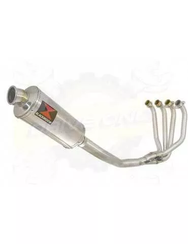 ZRX1200 ZRX 1200 Ligne complète & Silencieux Ovale En Inox 300mm