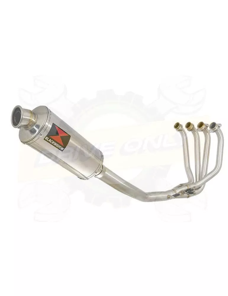 ZRX1200 ZRX 1200 Ligne complète & Silencieux Ovale En Inox 300mm