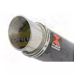 ZRX1100 ZRX 1100 Ligne complète & Silencieux GP Rond En Carbone 230mm