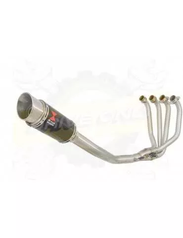 ZRX1100 ZRX 1100 Ligne complète & Silencieux Rond En Carbone 200mm