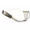 ZRX1200 ZRX 1200 Ligne complètes & Silencieux GP Rond En Carbone + Canule en Titane 230mm