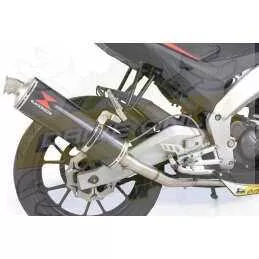 APRILIA RS4 125 2011 - 2018 Race Inox Black 400mm 