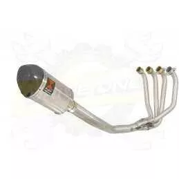 ZRX1200 ZRX 1200 Ligne complètes & Ovale Silencieux En Inox + En Carbone Tip 200mm