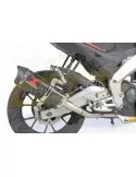 APRILIA RS4 125 2011 - 2018 Ligne complètes & Hexagonale En Carbone Silencieux + En Carbone Tip 300mm