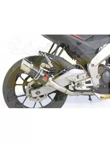 APRILIA RS4 125 2011 - 2018 Ligne complètes & Rond En Carbone Silencieux 200mm
