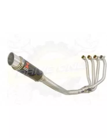 ZRX1200 ZRX 1200 Ligne complètes & Silencieux GP Rond En Carbone 230mm
