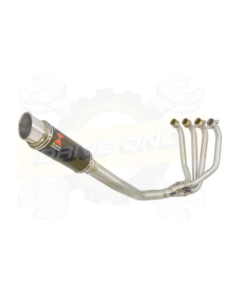 ZRX1200 ZRX 1200 Ligne complètes & Silencieux GP Rond En Carbone 230mm