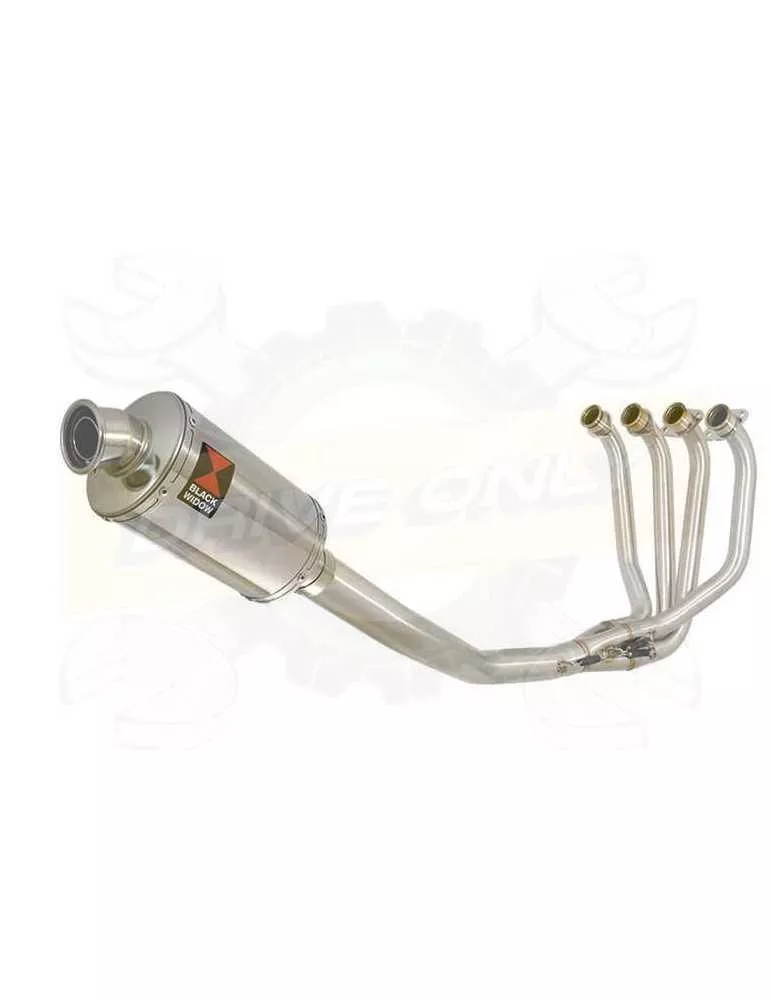 ZRX1200 ZRX 1200 Ligne complètes & Ovale Silencieux En Inox 230mm