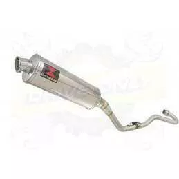 XR125 XR125L 2003-2010 Ligne complète & Silencieux Ovale En Inox 400mm