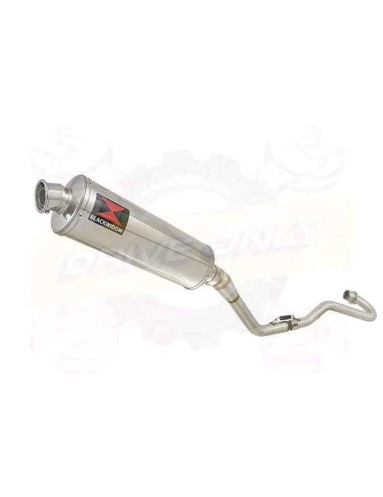 XR125 XR125L 2003-2010 Ligne complète & Silencieux Ovale En Inox 400mm