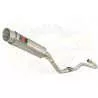 XR125 XR125L 2003-2010 Ligne complète & Silencieux Rond GP Style En Inox 360mm
