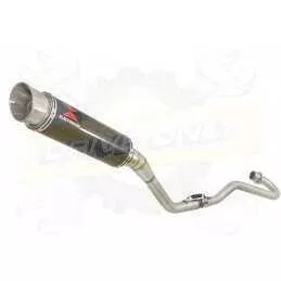 XR125 XR125L 2003-2010 Ligne complète & Silencieux GP Rond En Carbone 360mm