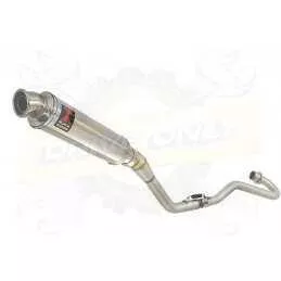 XR125 XR125L 2003-2010 Ligne complète & Silencieux Rond En Inox 350mm