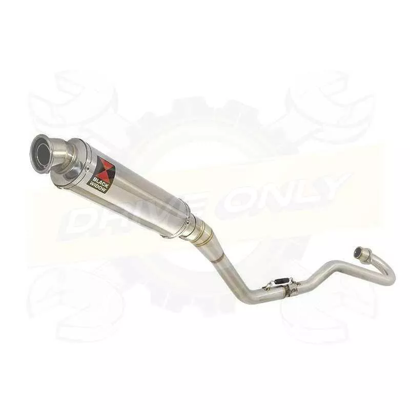 XR125 XR125L 2003-2010 Ligne complète & Silencieux Rond En Inox 350mm