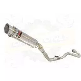 XR125 XR125L 2003-2010 Ligne complète & Silencieux Rond GP Style En Inox 350mm