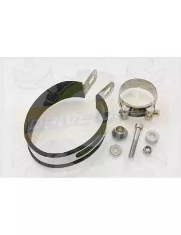 400mm Oval Carbon Fibre Slip On Silencer