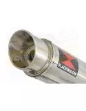 360mm Round GP Style Stainless Steel Slip On Silencer