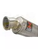 350mm Round Stainless Steel Slip On Silencer