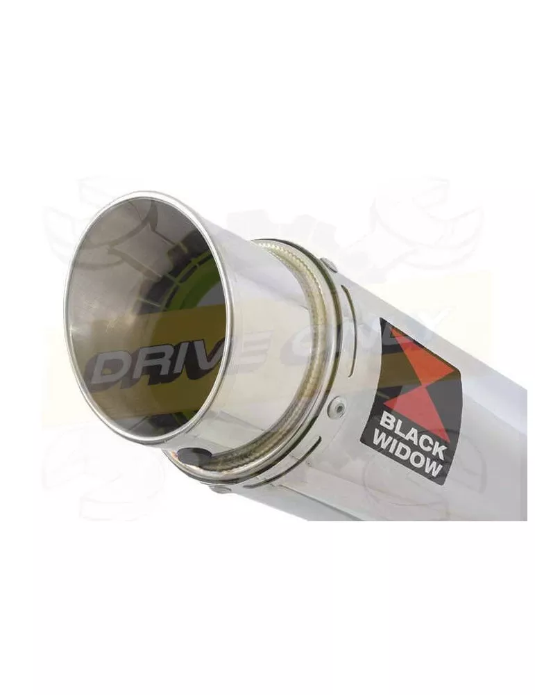 350mm Round GP Style Stainless Steel Slip On Silencer