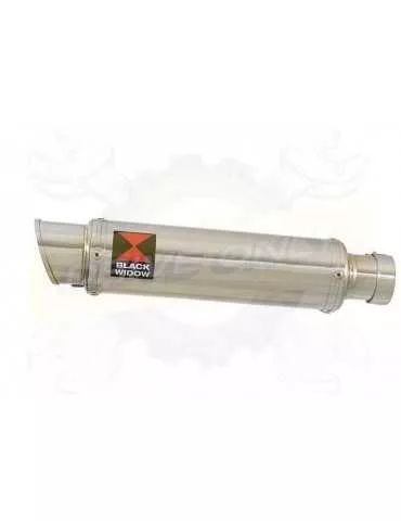 350mm Round GP Style Stainless Steel Slip On Silencer