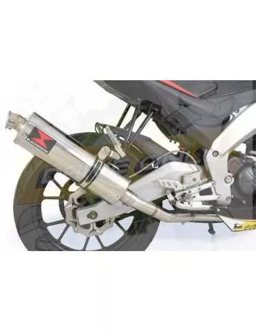 APRILIA RS4 125 2011 - 2018 Ligne complètes & Ovale Silencieux En Inox 400mm
