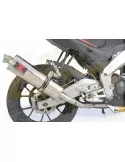 APRILIA RS4 125 2011 - 2018 Ligne complètes & Ovale Silencieux En Inox 400mm