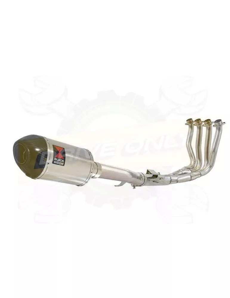 FZ-1S FZ-1 S Ligne complètes & Ovale Silencieux En Inox + En Carbone Tip 200mm