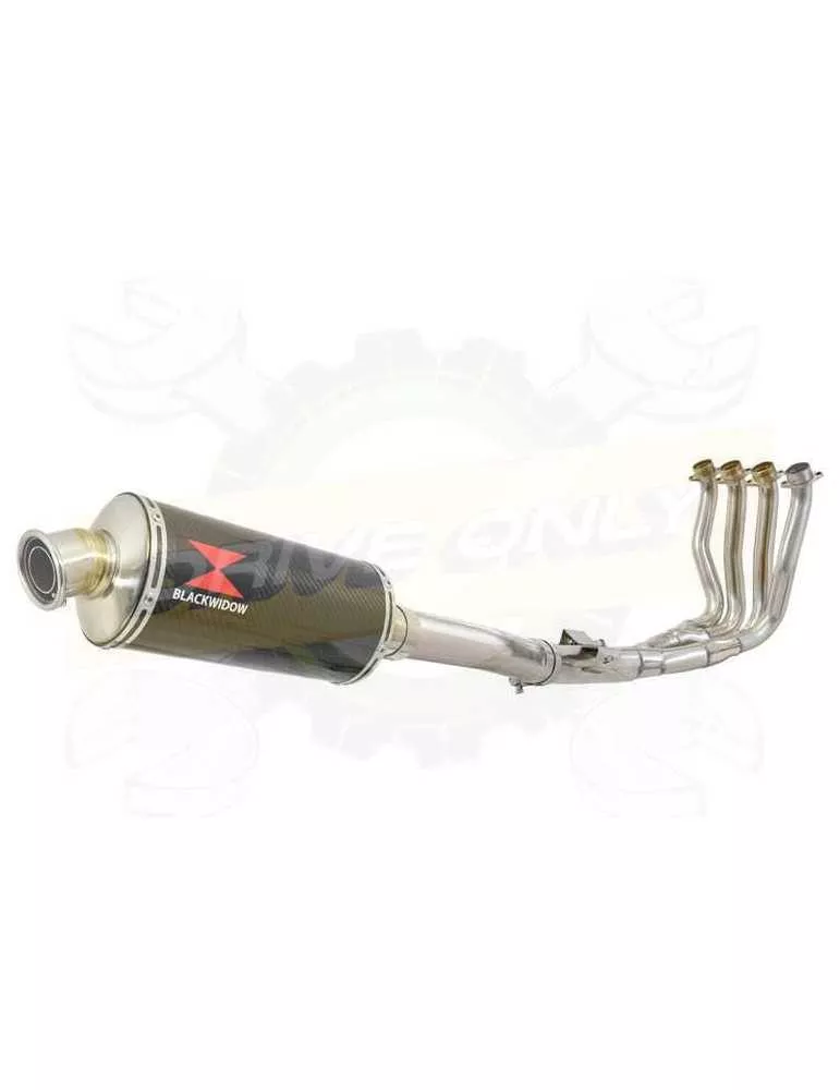 FZ-1N FZ-1 N Ligne complète & Silencieux Ovale En Carbone 300mm