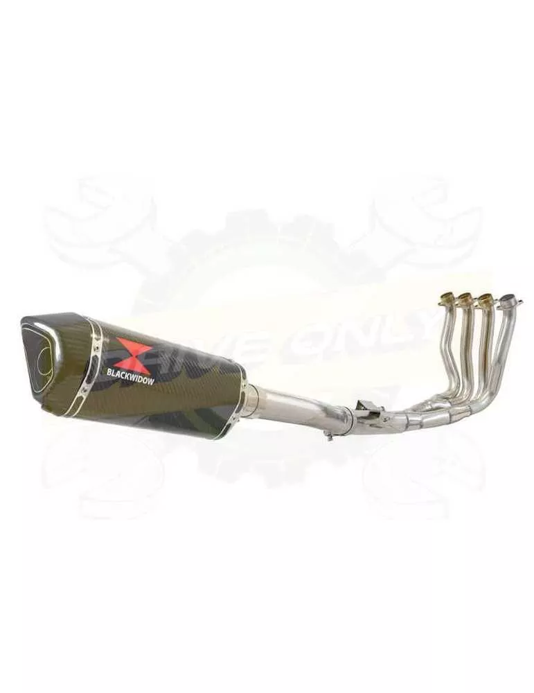 FZ-1N FZ-1 N Ligne complète & Silencieux Hexagonale En Carbone 300mm