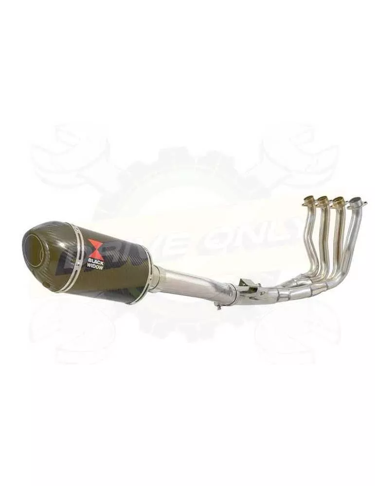 FZ-1N FZ-1 N Ligne complète & Silencieux Ovale En Carbone 200mm