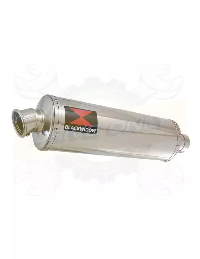 FZ-1N FZ-1 N exhaust tube de raccord et Ovale Silencieux En Inox 400mm