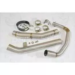 APRILIA RS4 125 2011 - 2018 Ligne complètes & Ovale Noir Silencieux En Inox 300mm