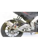 APRILIA RS4 125 2011 - 2018 Ligne complètes & Ovale Silencieux En Inox 230mm