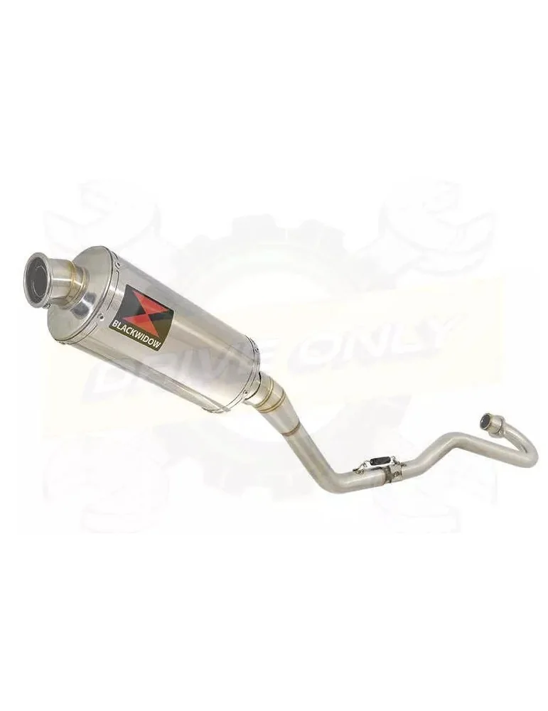 XR125 XR125L 2003-2010 Ligne complète & Silencieux Ovale En Inox 300mm