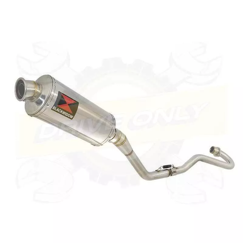 XR125 XR125L 2003-2010 Ligne complète & Silencieux Ovale En Inox 300mm