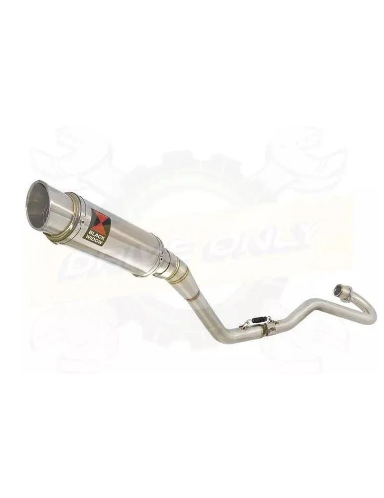 XR125 XR125L 2003-2010 Ligne complète & Silencieux Rond GP Style En Inox 230mm