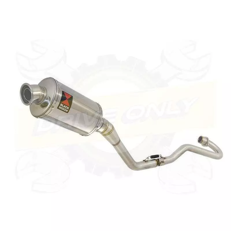 XR125 XR125L 2003-2010 Ligne complète & Silencieux Ovale En Inox 230mm