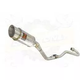 XR125 XR125L 2003-2010 Ligne complète & Silencieux Rond En Inox 200mm