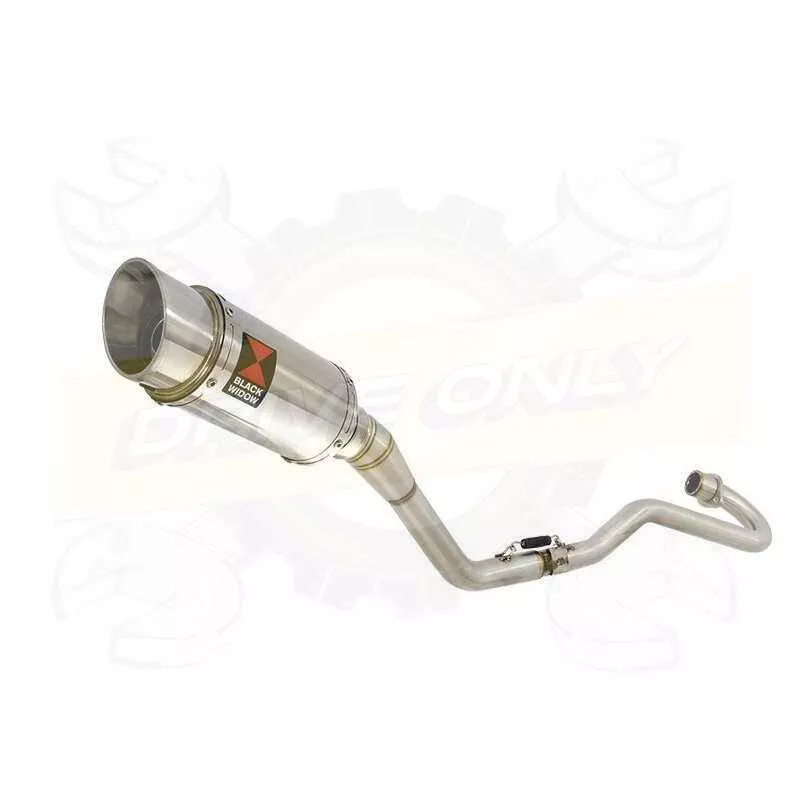 XR125 XR125L 2003-2010 Ligne complète & Silencieux Rond En Inox 200mm