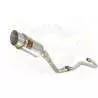 XR125 XR125L 2003-2010 Ligne complète & Silencieux Rond En Inox 200mm