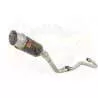 XR125 XR125L 2003-2010 Ligne complète & Silencieux Rond En Carbone 200mm