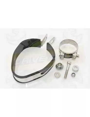  Tri Ovale En Carbone Silencieux & En Carbone Tip 350mm