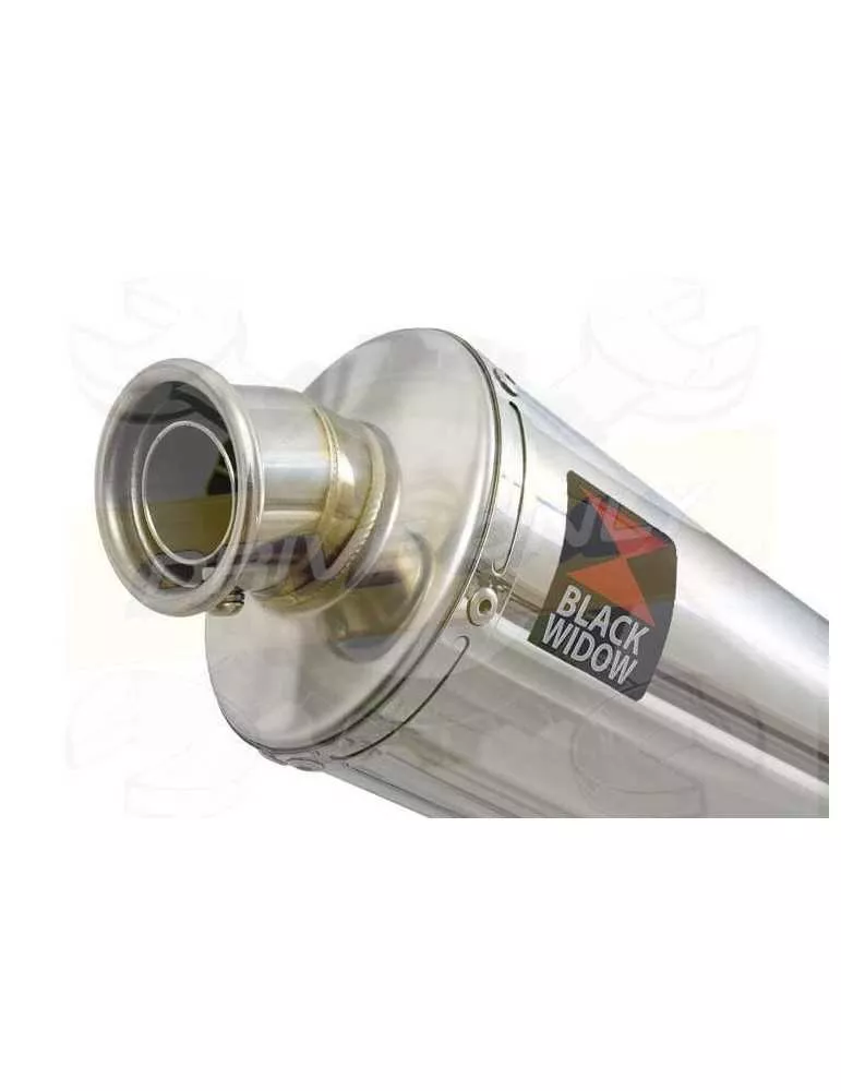 230mm Oval Stainless Steel Slip On Silencer