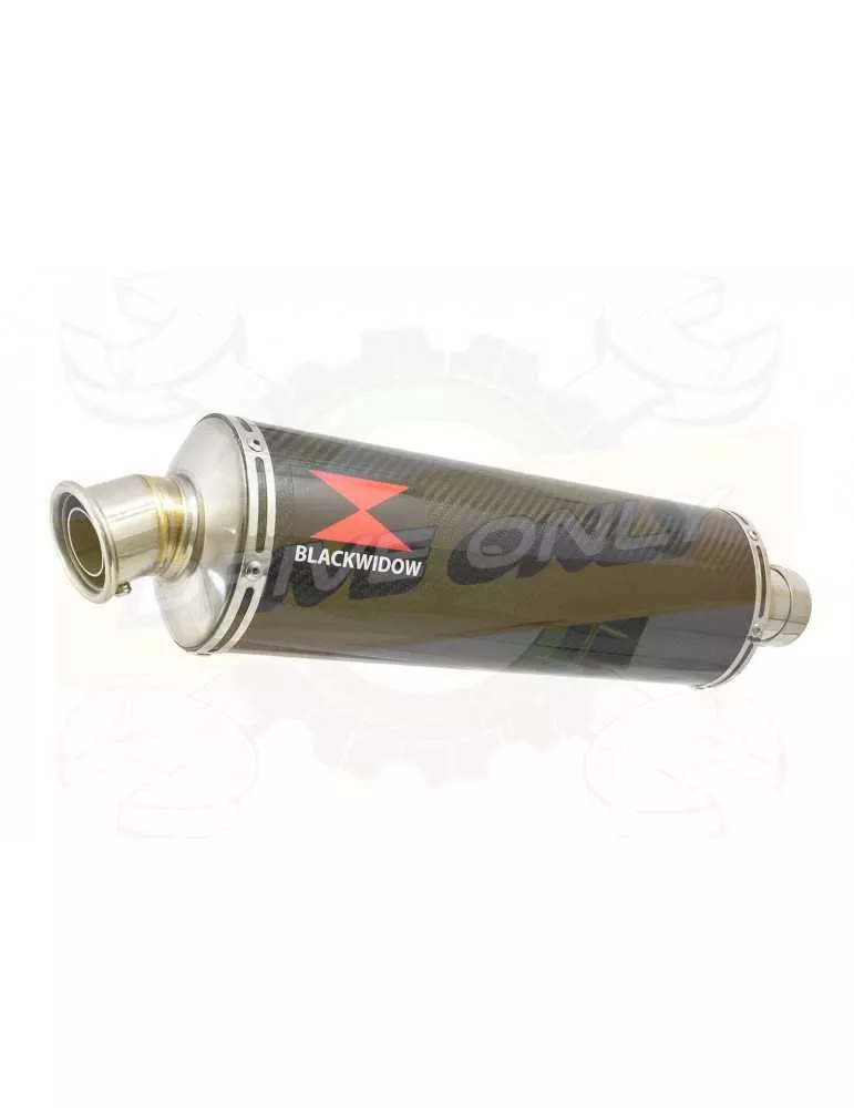 FZ-1S FZ-1 S Tube de raccord et Silencieux Ovale En Carbone 400mm