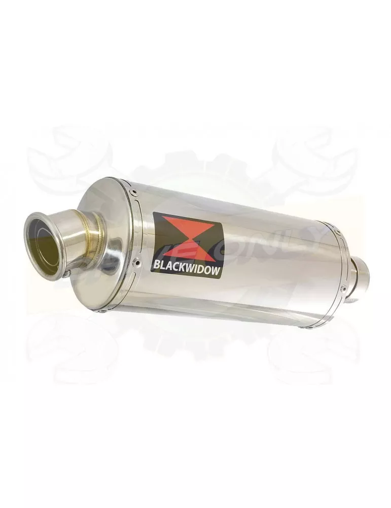 FZ-1S FZ-1 S Tube de raccord et Silencieux Ovale En Inox 300mm